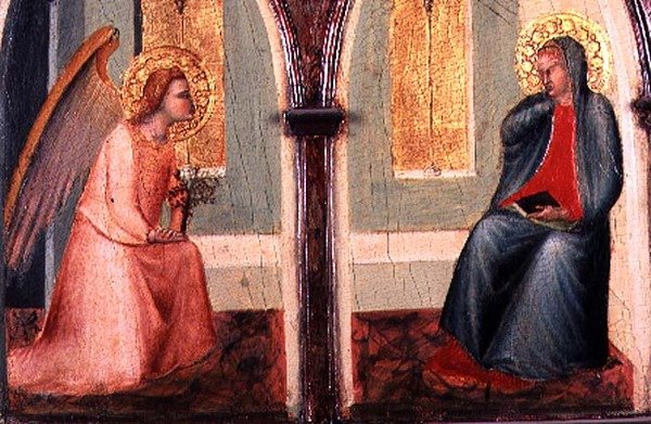 Angyali Üdvözlet alkotó: Pietro Lorenzetti