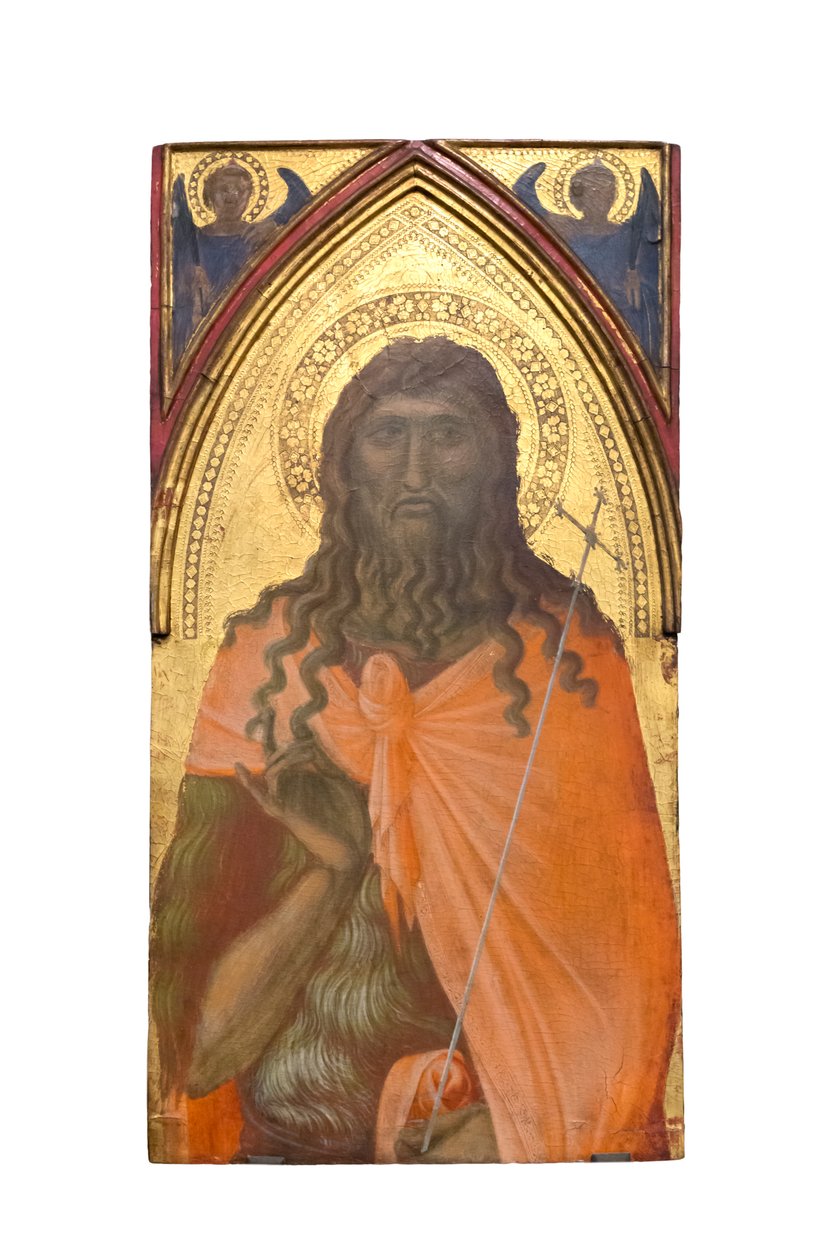 Keresztelő Szent János, 1329 körül alkotó: Pietro Lorenzetti