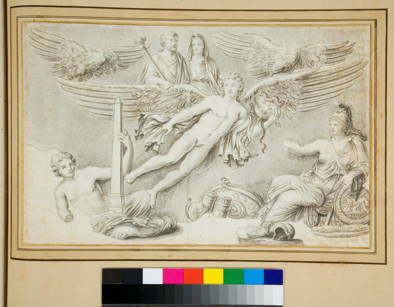 Antoninus és Faustina apoteózisa (kréta) alkotó: Pietro Santi Bartoli