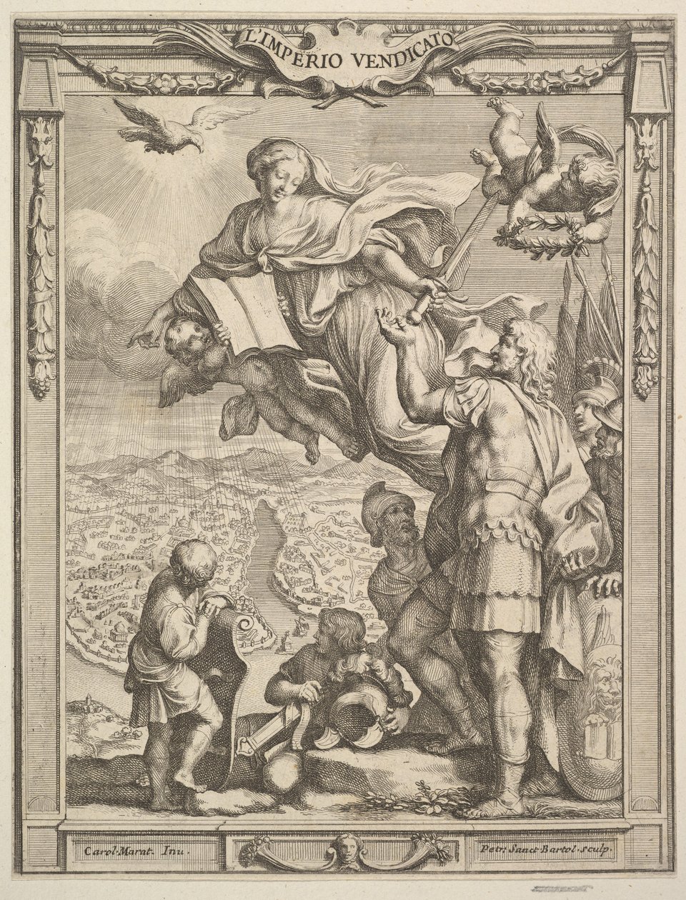 A Bosszúálló Birodalom, 1630-1700. alkotó: Pietro Santi Bartoli