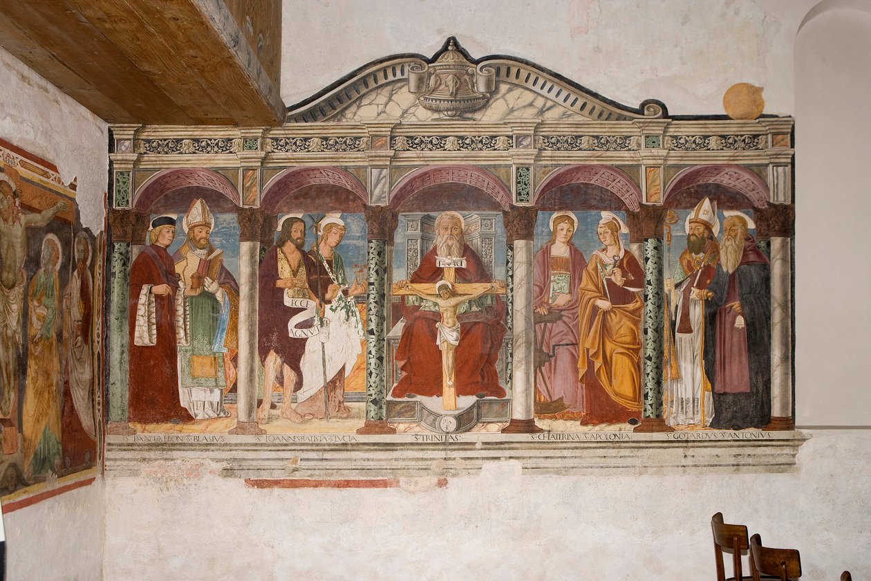 Freskó alkotó: Pietro da Vicenza