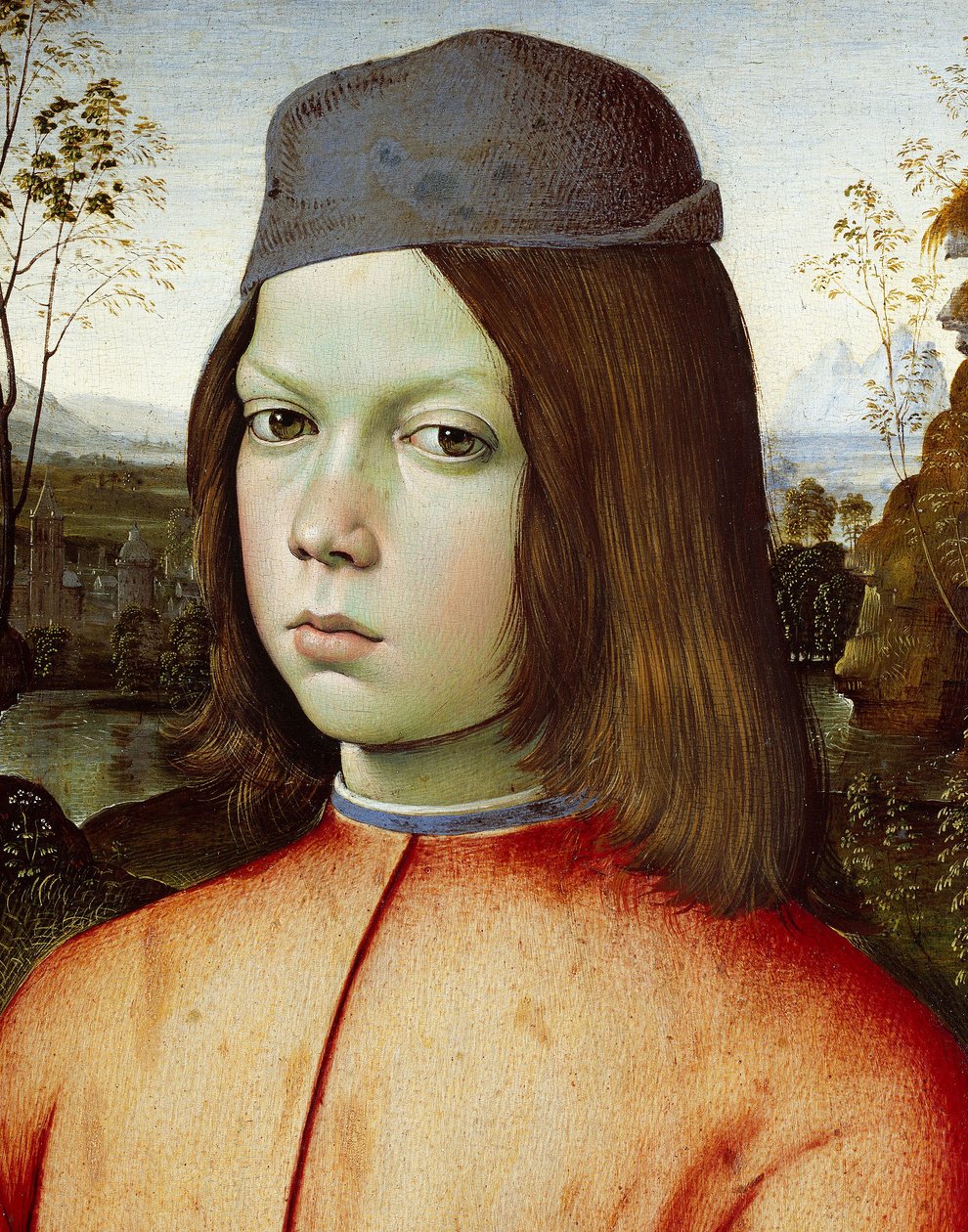 Egy fiú portréja alkotó: Pinturicchio