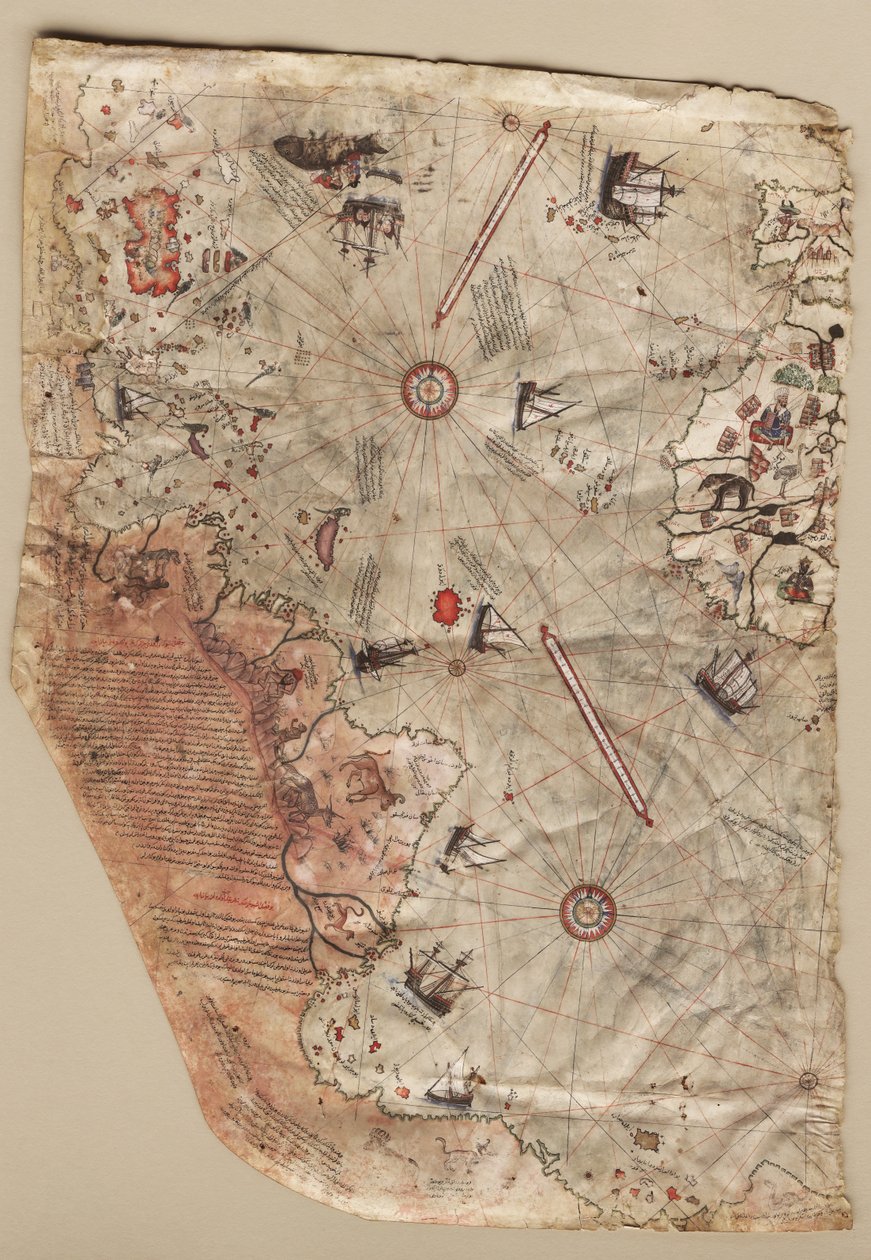 Piri Reis világtérkép, 1513 alkotó: Piri Reis