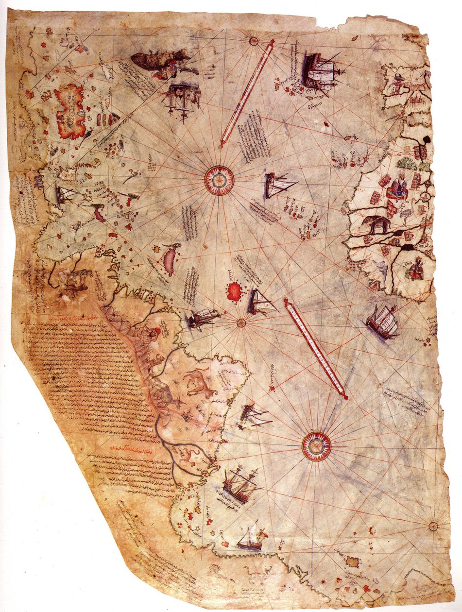 Piri Reis világtérkép, 1513 alkotó: Piri Reis