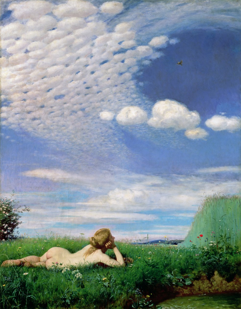A pacsirta, 1882 alkotó: Pál Szinyei Merse