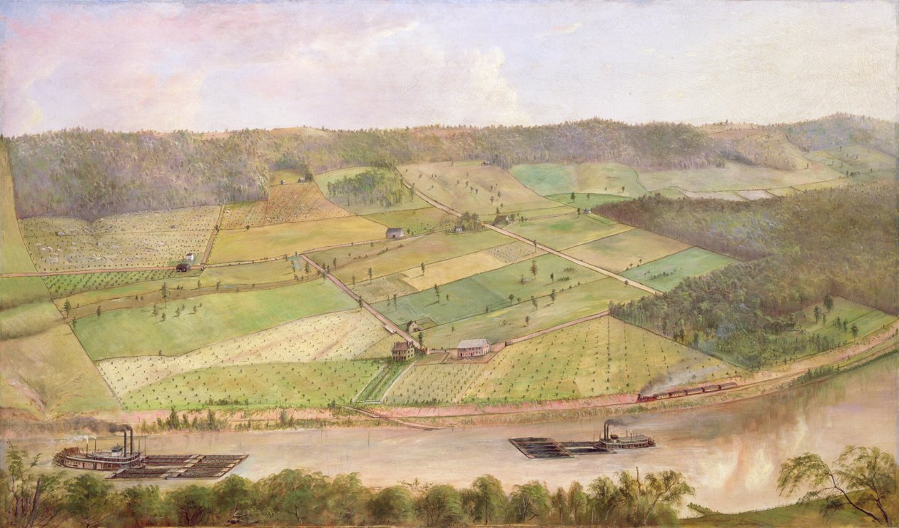 Ohio folyó jelenet alkotó: Poe N. J. Poe N. J.