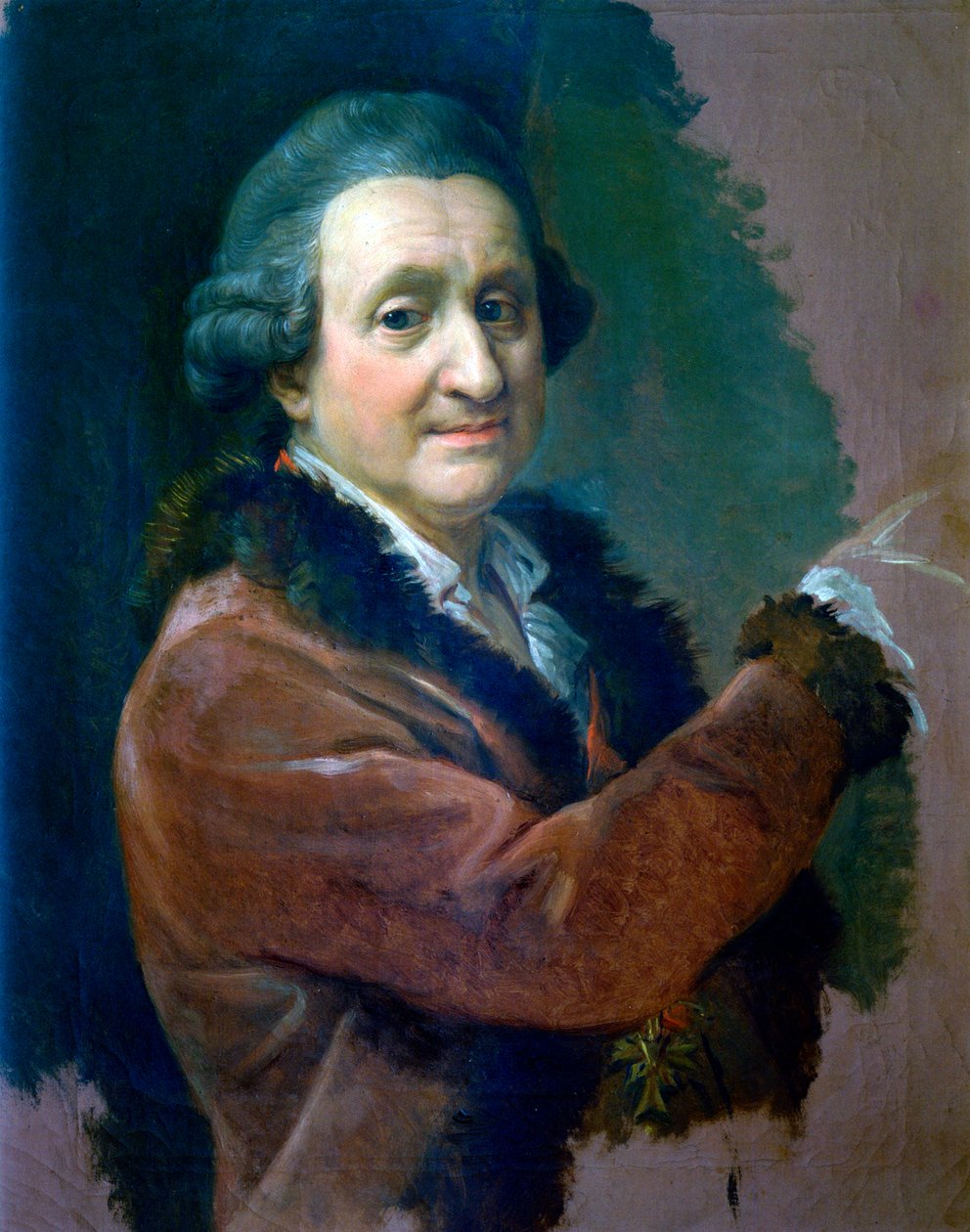 Önarckép alkotó: Pompeo Batoni