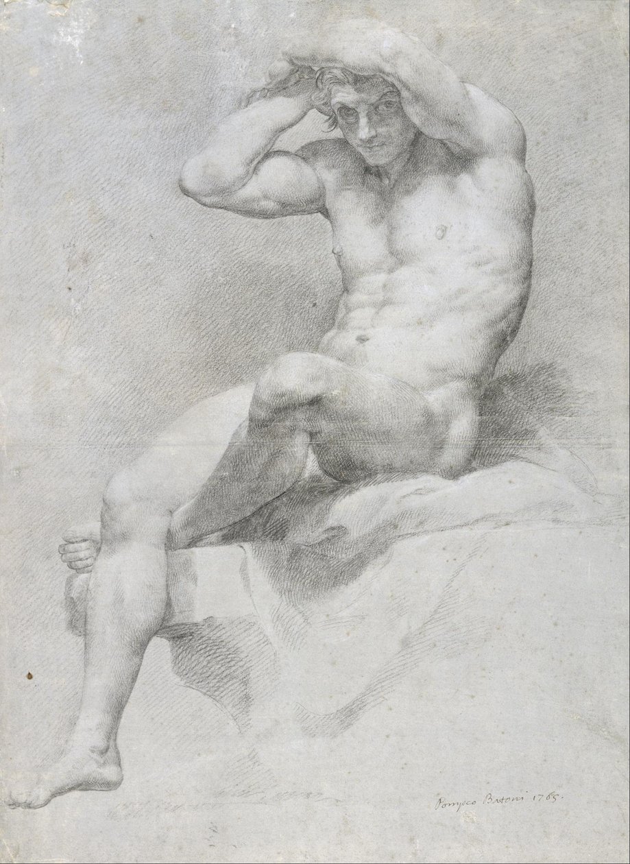 Akadémiai akt alkotó: Pompeo Girolamo Batoni