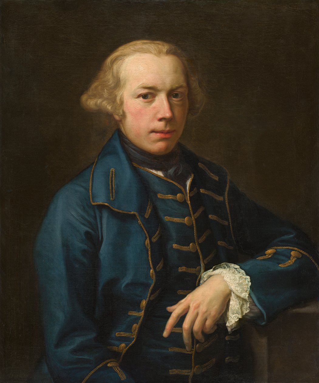 Egy úriember portréja, 1762 körül alkotó: Pompeo Girolamo Batoni