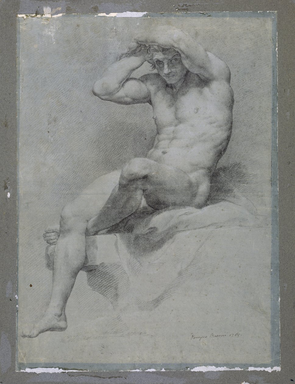 Akadémiai akt alkotó: Pompeo Girolamo Batoni