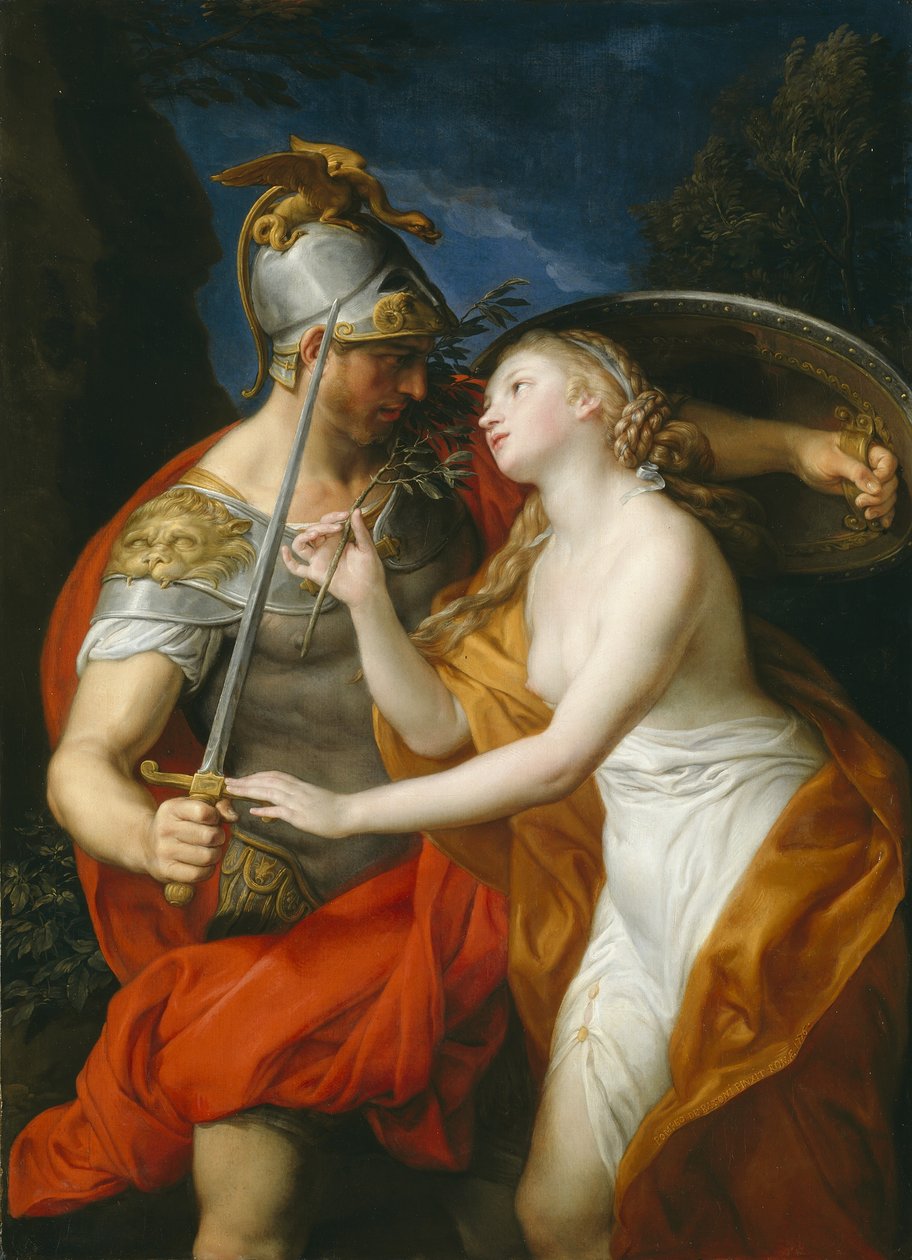 Béke és háború, 1776 alkotó: Pompeo Girolamo Batoni