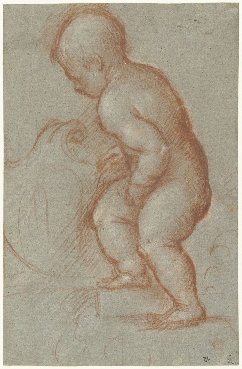 Puttó címerrel alkotó: Pordenone (attributed to)