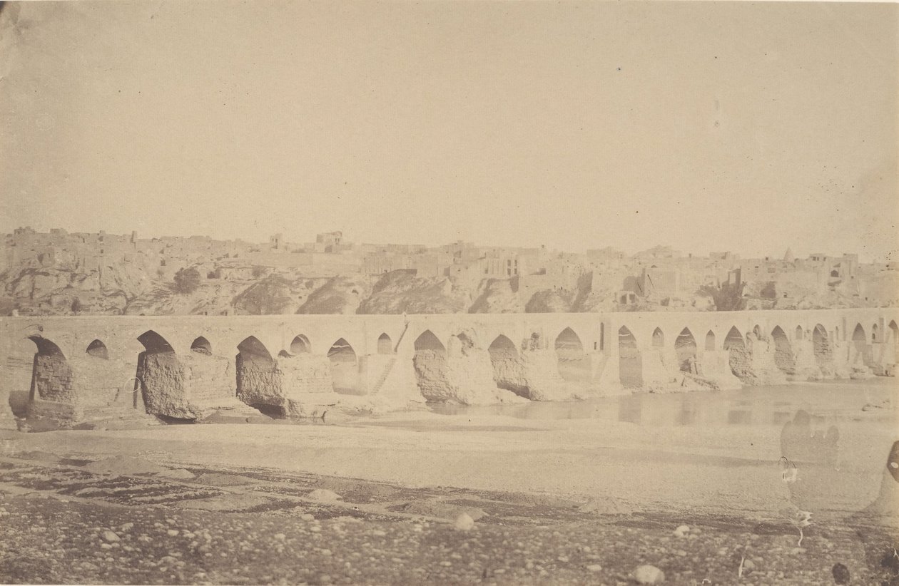 [The Bridge at Dizfoul], 1840-60-as évek. alkotó: Possibly by Luigi Pesce.