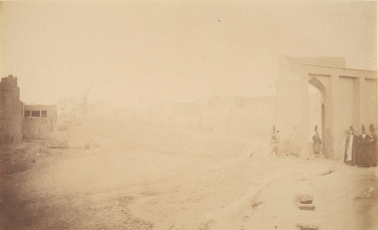 [A TABRIZ látképe], 1840-60-as évek. alkotó: Possibly by Luigi Pesce.
