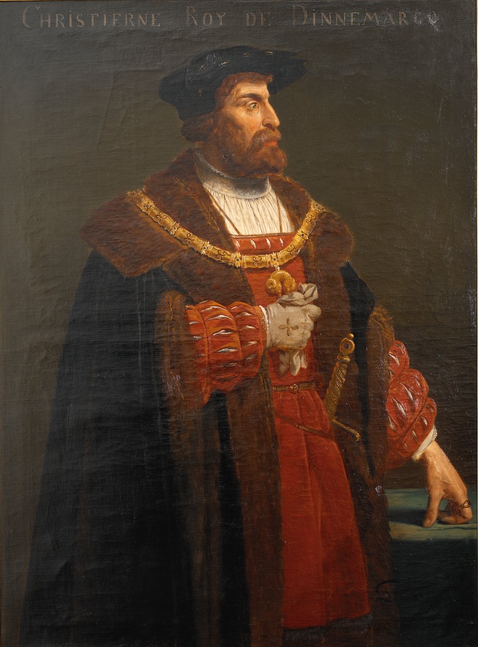 Christian II alkotó: Poul Hagelstein