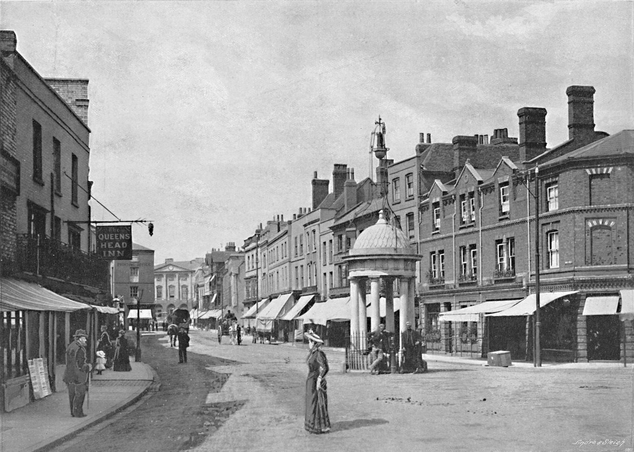 Chelmsford: High Street, 1896 alkotó: Poulton and Co
