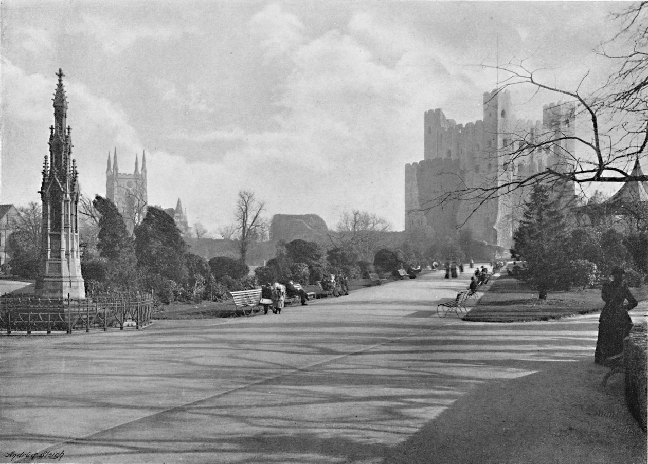 Rochester kastély, 1896 alkotó: Poulton and Co