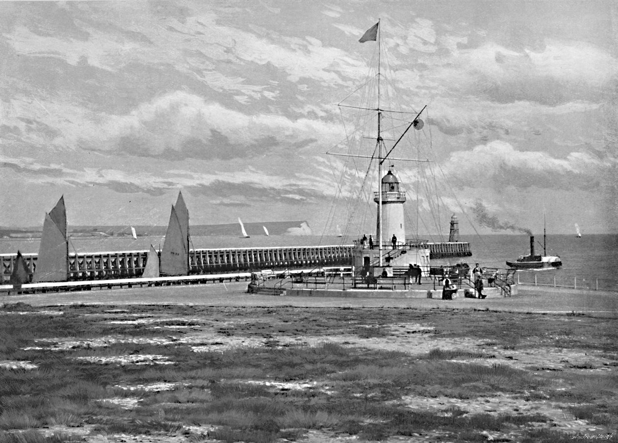 Signal Station, Newhaven, c1896 alkotó: Poulton and Co
