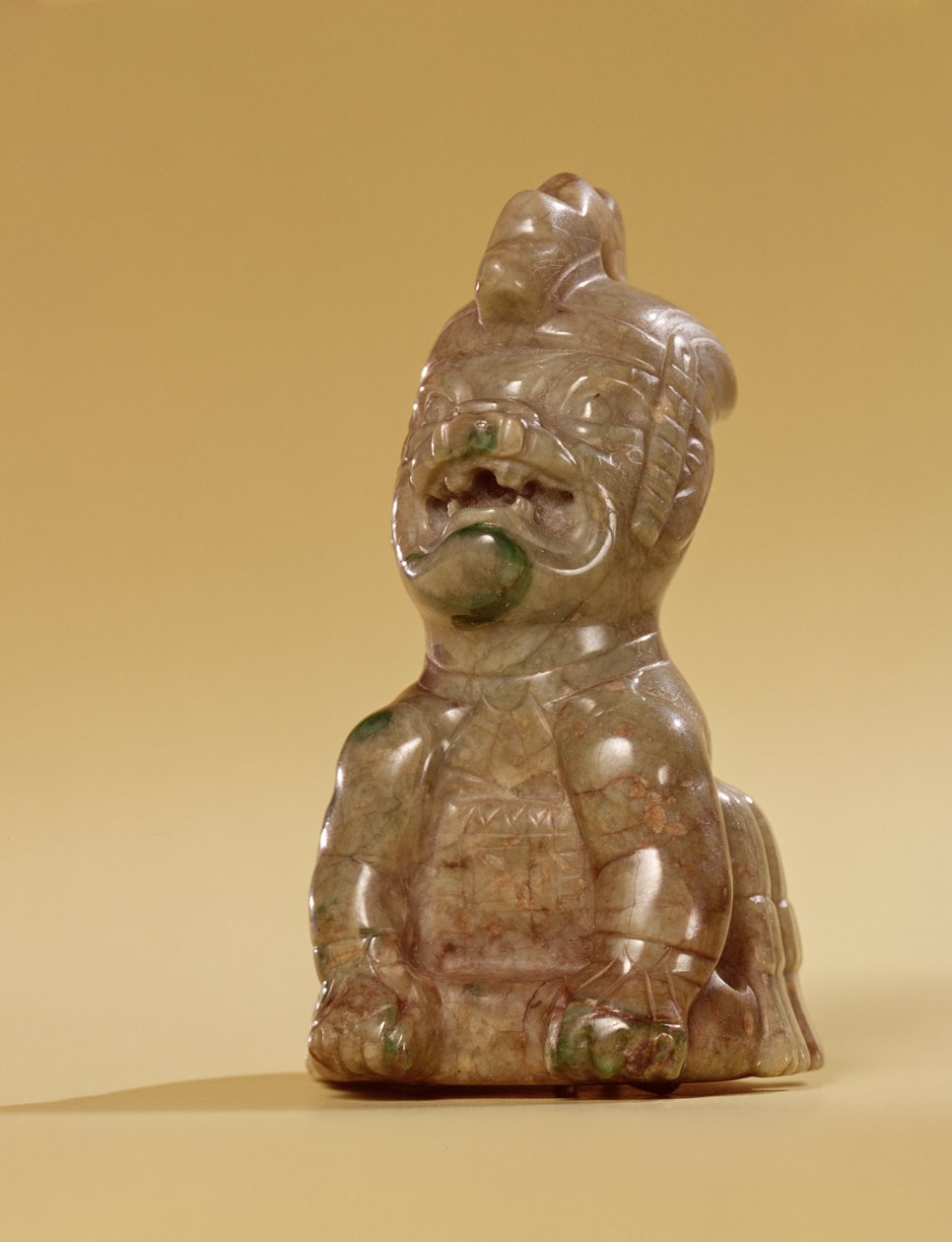 Jaguár, Olmec kultúra (jáde) alkotó: Pre Columbian