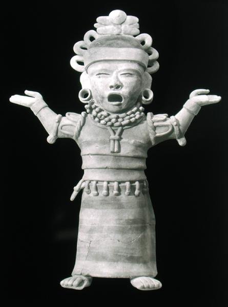 Cihuateteo Istennő, eredetileg El Tajinból származik. alkotó: Pre Columbian Pre Columbian