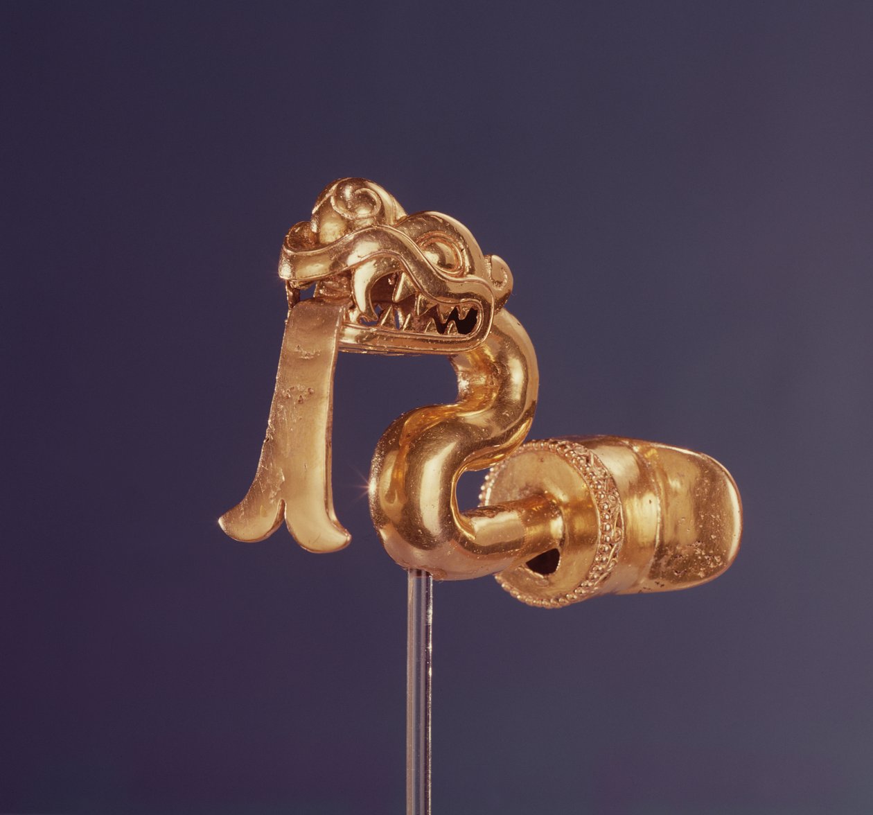 Ajakdugó, Mixtec Culture (arany) alkotó: Pre Columbian Pre Columbian