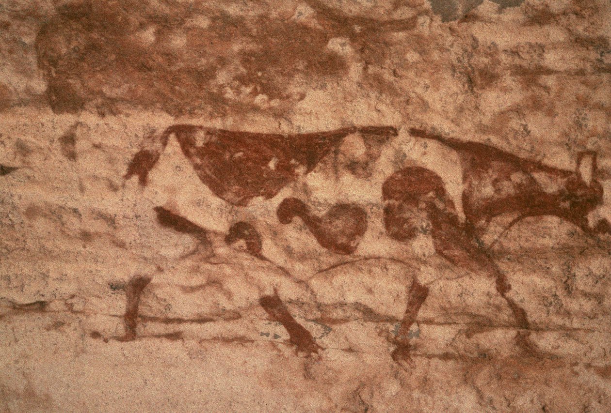 Egy tehén (falfestmény) alkotó: Prehistoric