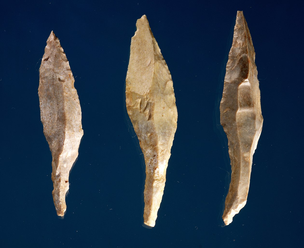 Három nyílfej (kőkő) alkotó: Prehistoric