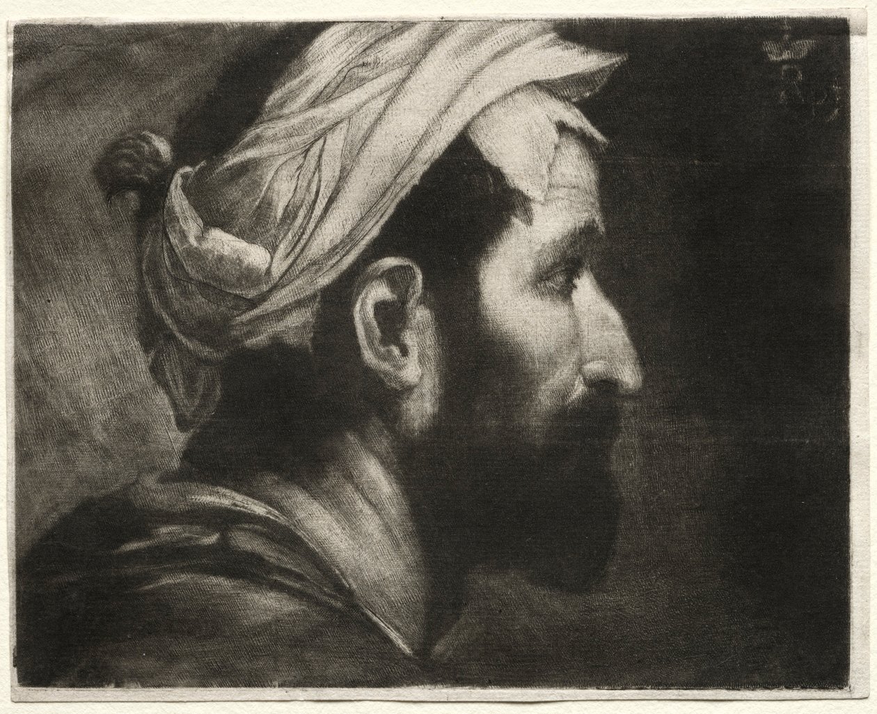 A hóhér vezetője, c. 1658. alkotó: Prince Ruprecht