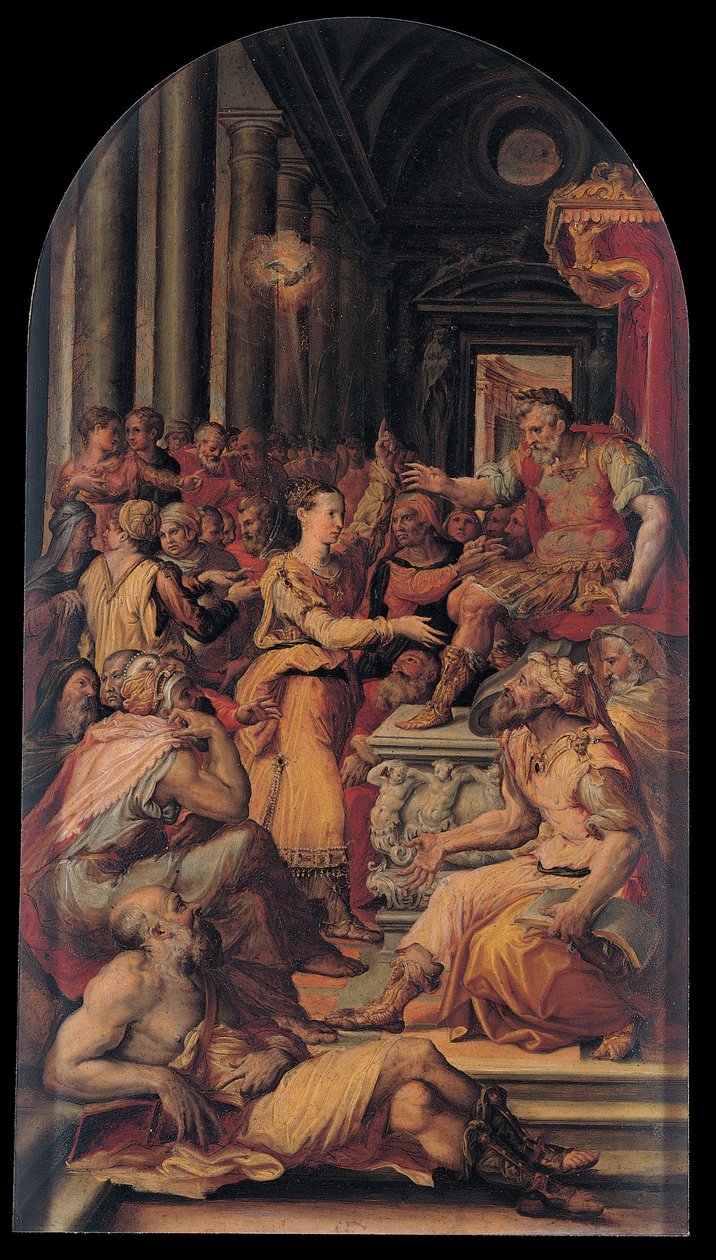 Szent Katalin vitája alkotó: Prospero Fontana