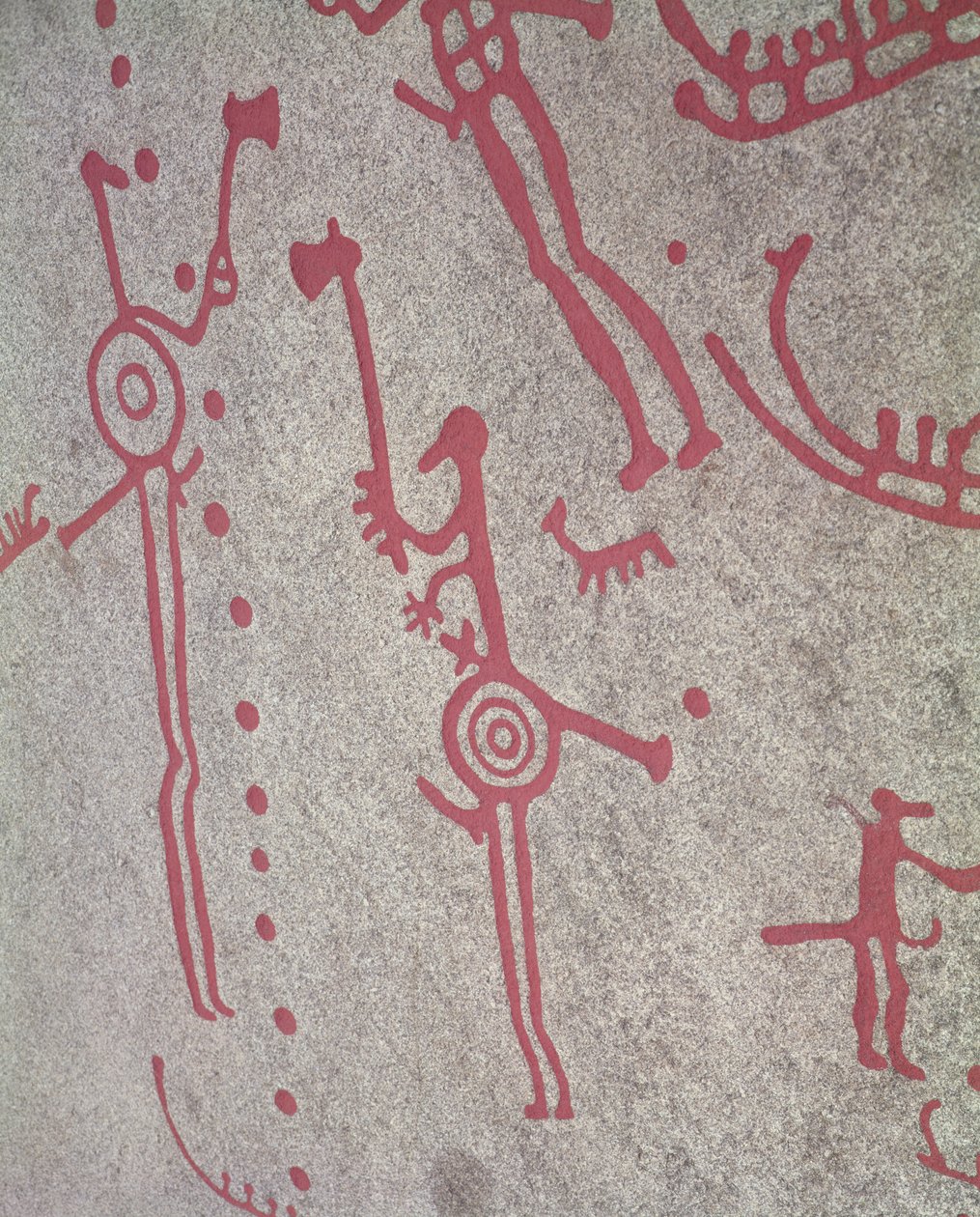 Varázsjelenetek (sziklafestés) alkotó: Protohistoric