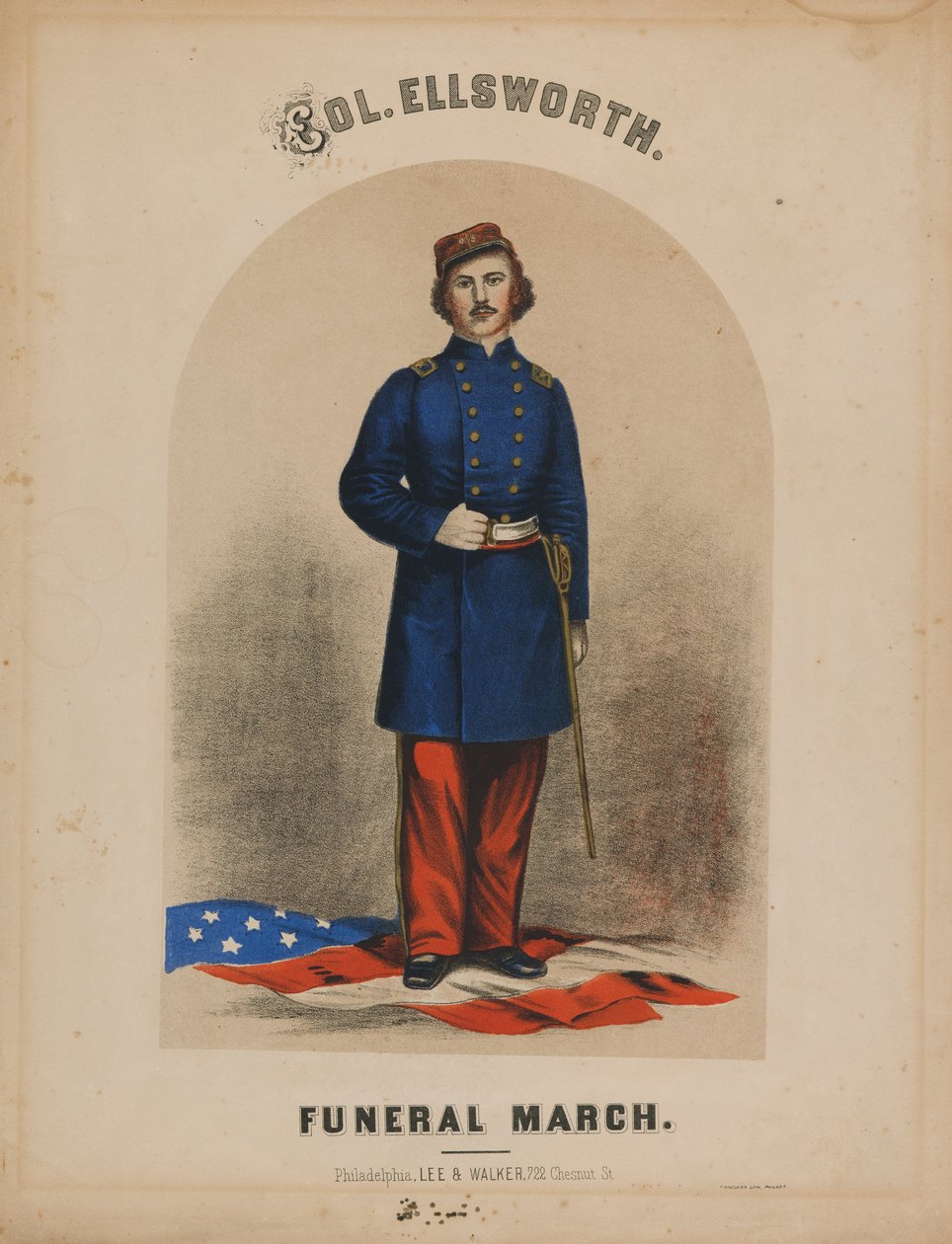 Elmer Ellsworth alkotó: Publisher  Lee and Walker Thomas S. Sinclair