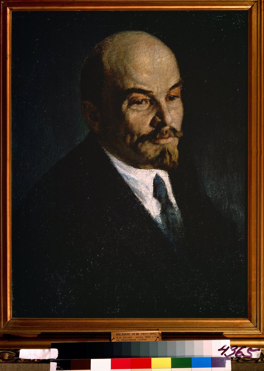 Vlagyimir Lenin portréja alkotó: Pyotr Ivanovich Kelin