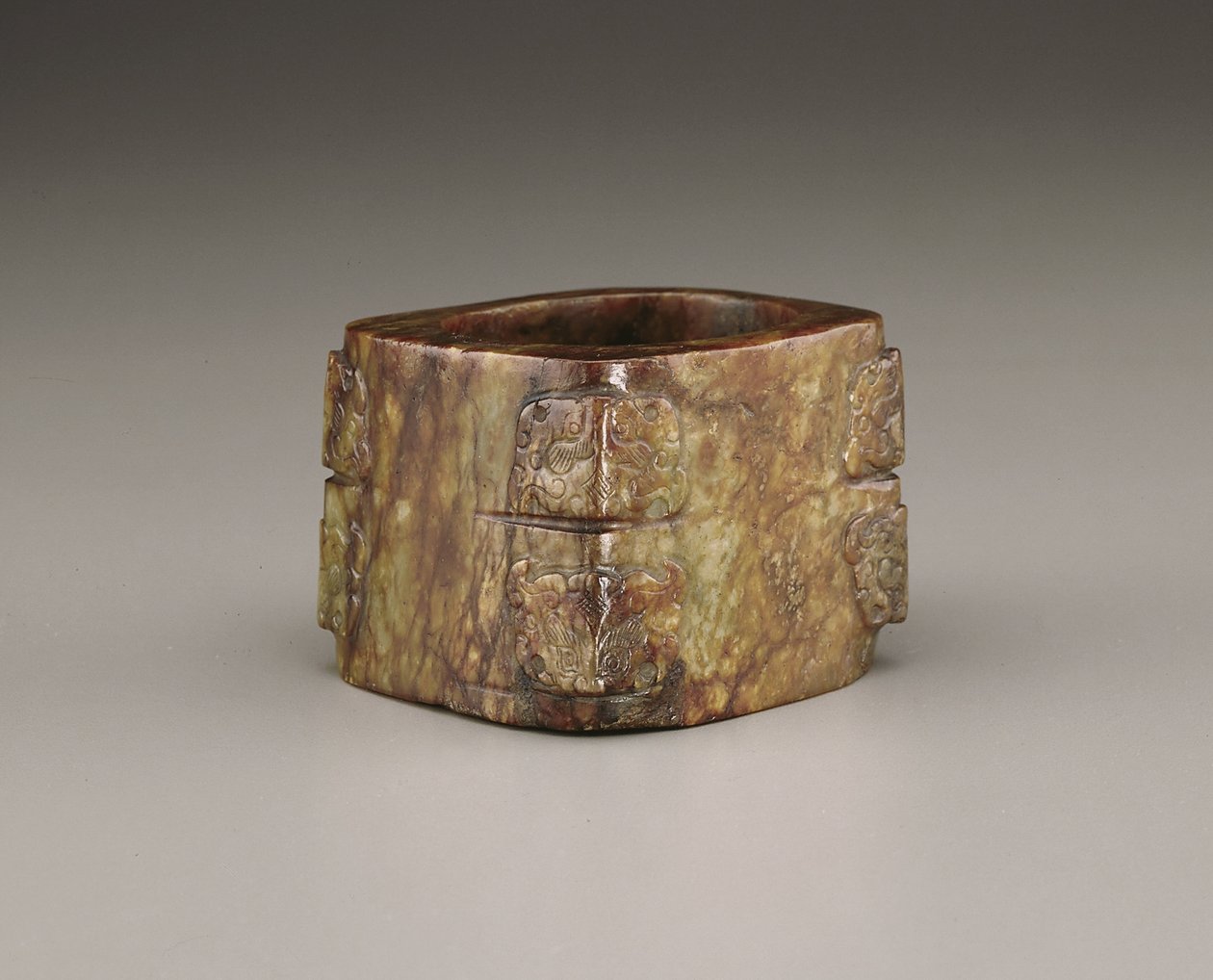 Cong (jade) alkotó: Qing Dynasty Chinese School