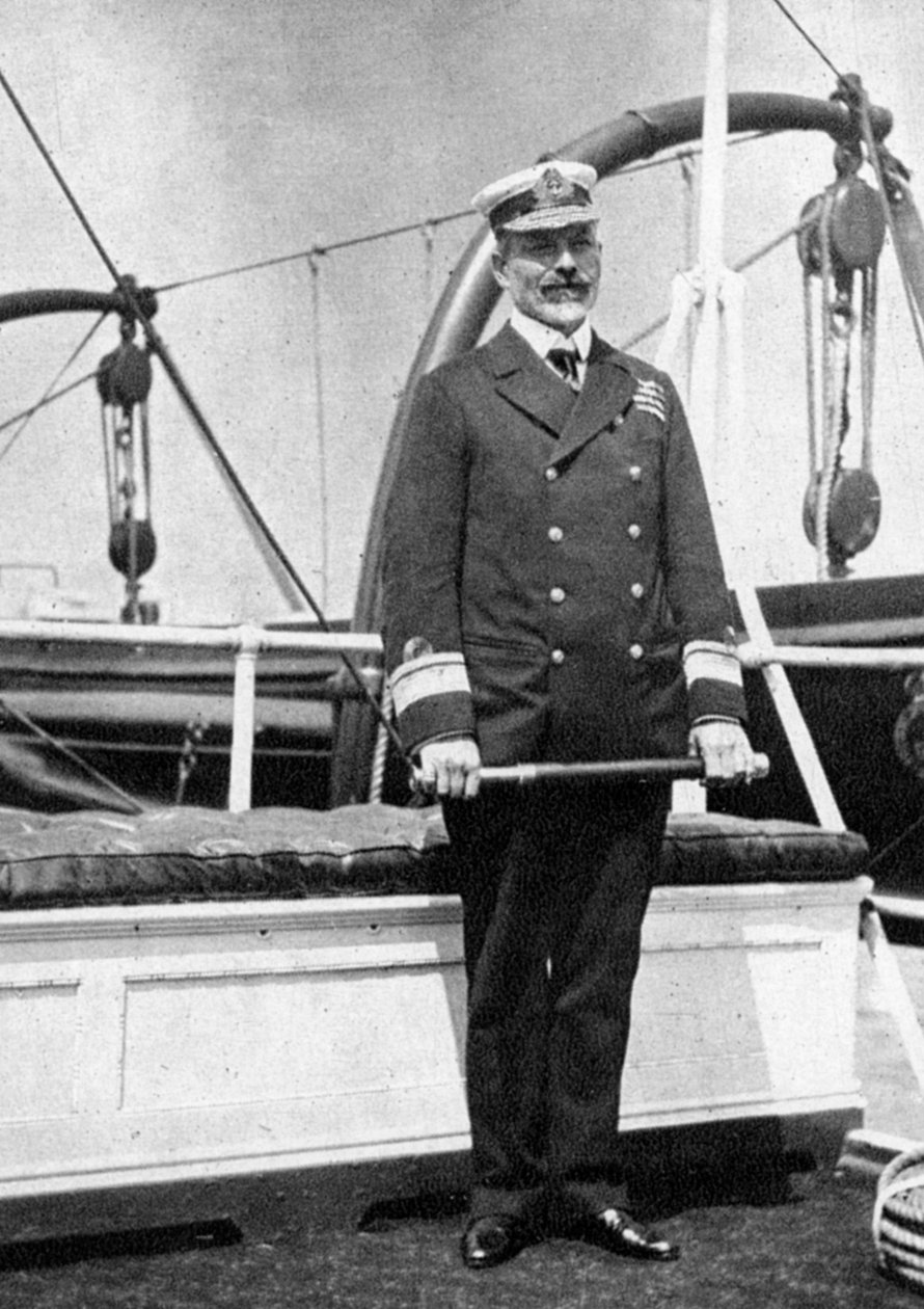 Sir Archibald Milne kommodor 1855-1938, 1908. alkotó: Queen Alexandra