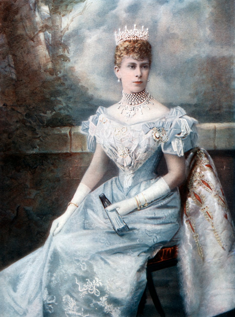 Tecki Mária, 19. század vége – 20. század eleje. alkotó: Queen Mary