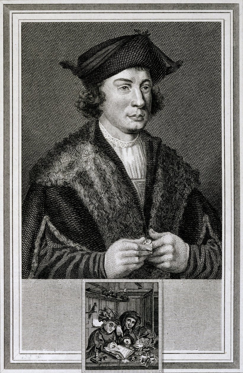 Önarckép, J. Corner metszete alkotó: Quentin Massys or Metsys