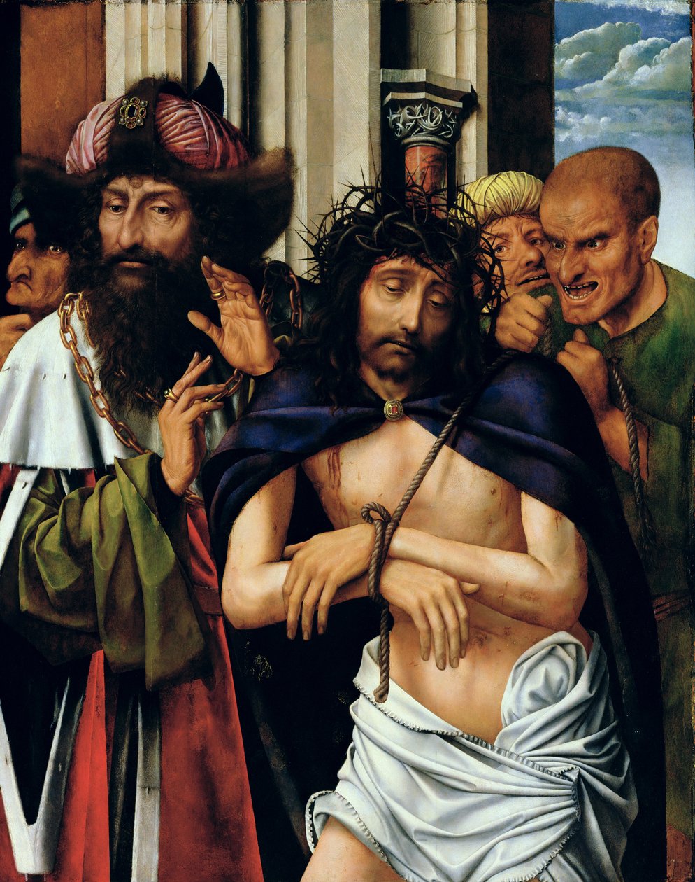 Krisztus kigúnyolása (részletesen lásd 165461) alkotó: Quentin Massys or Metsys