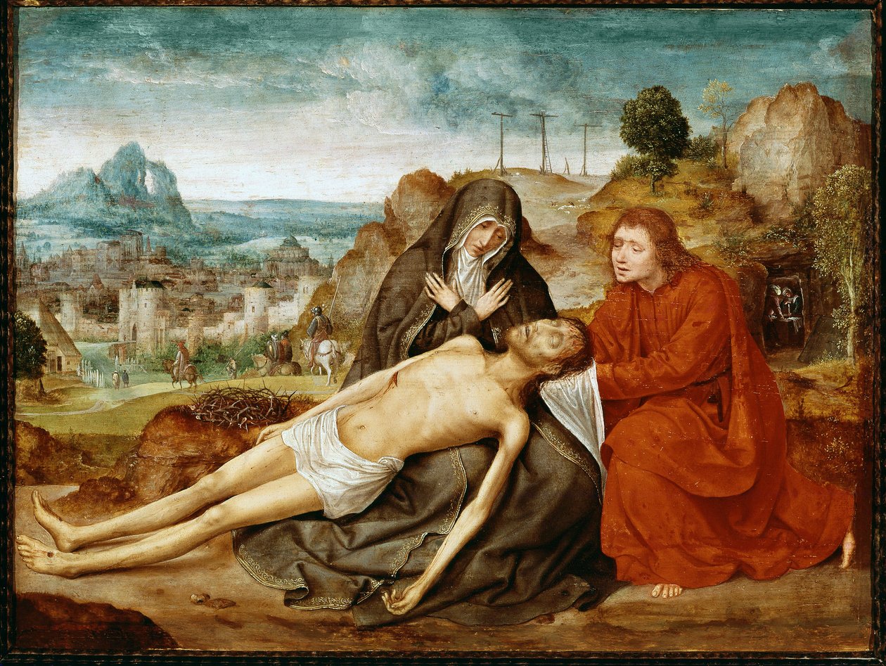 Pieta (Festmény alkotó: Quentin Massys or Metsys