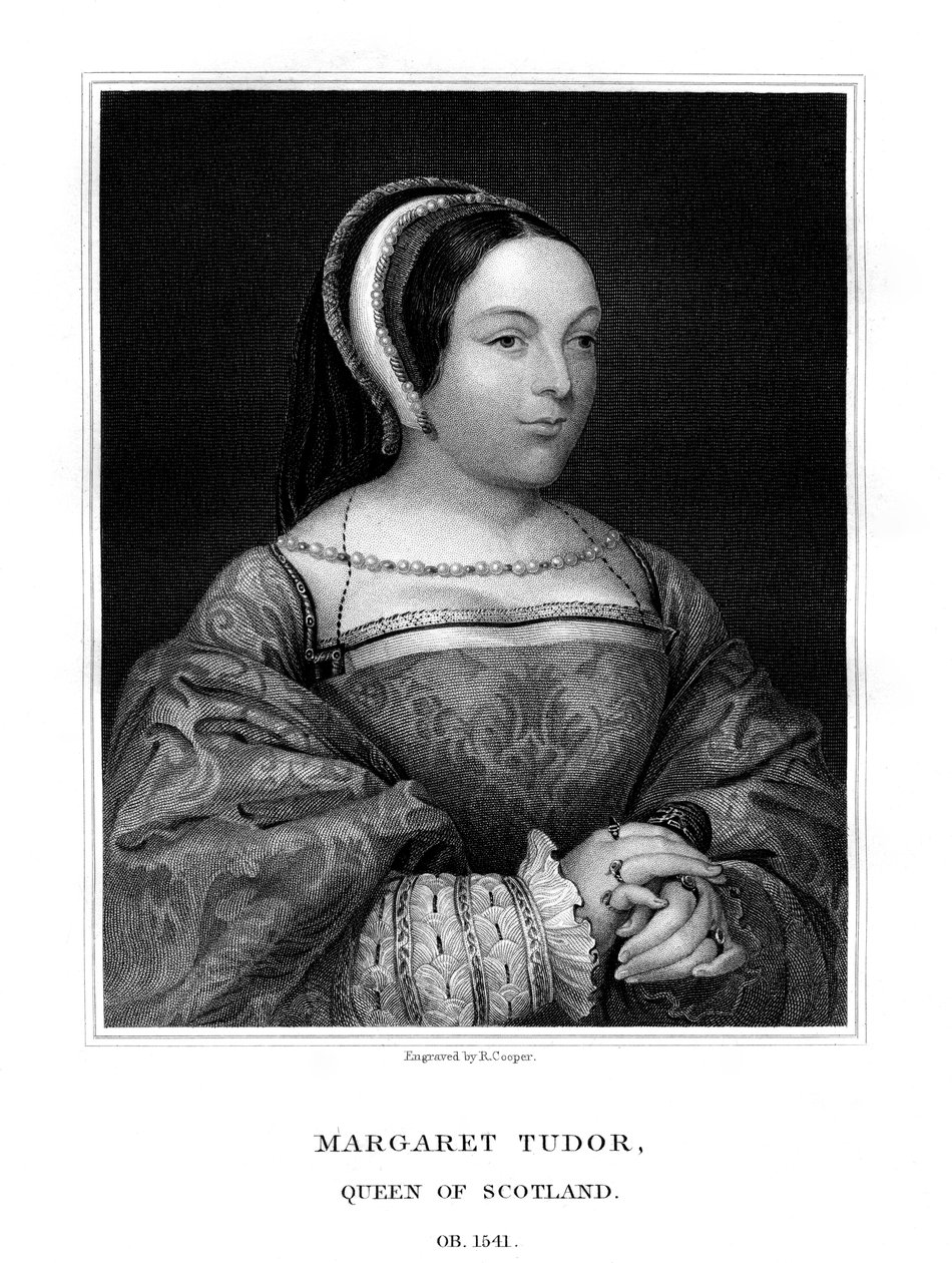 Margaret Tudor, Skócia királynője, 1825. alkotó: R. Cooper