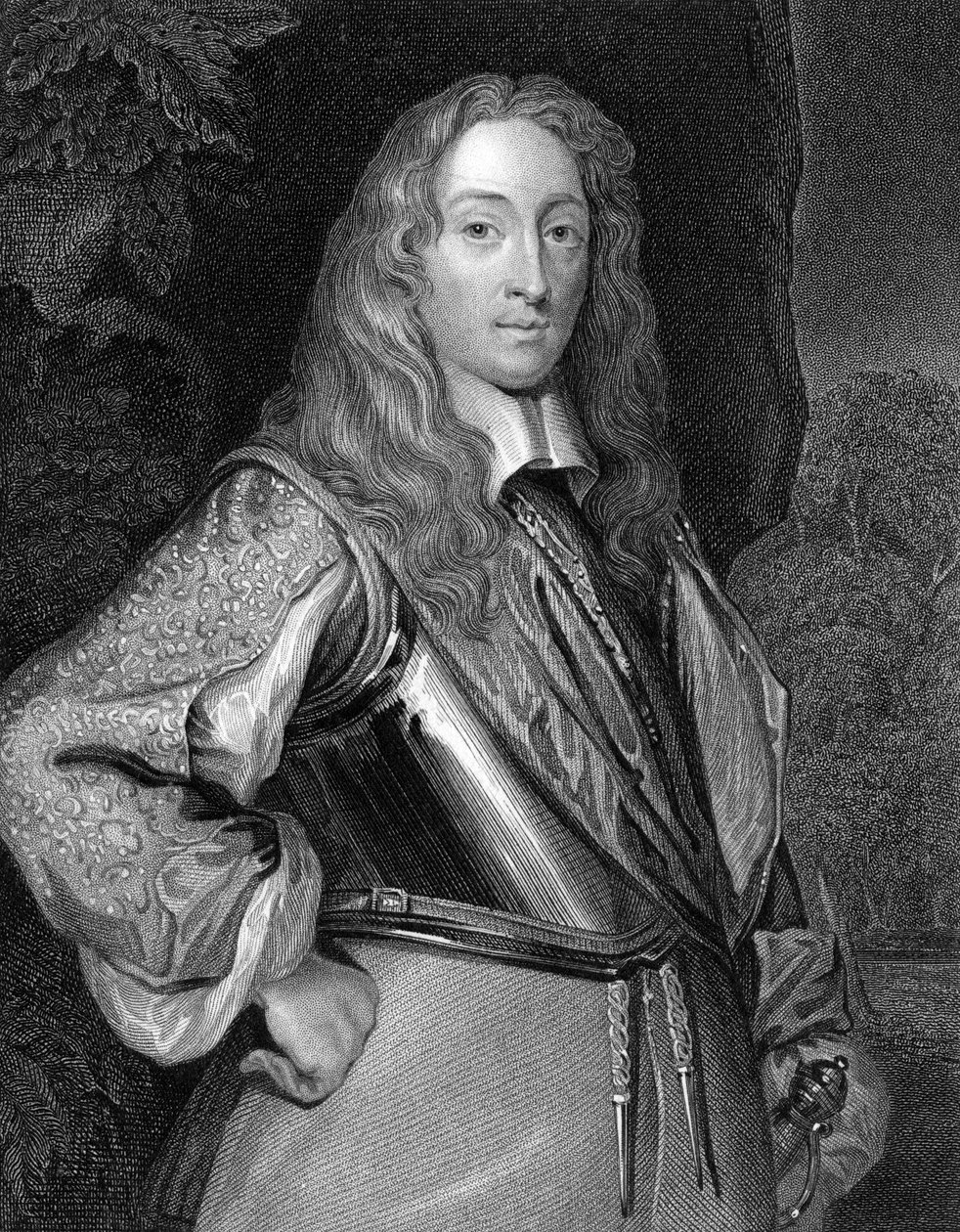 Robert Greville, Brooke 2. báró 1608-1643, 1824 alkotó: R. Cooper