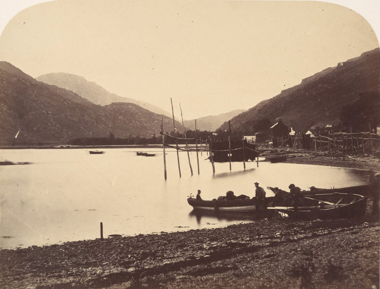 Loch Long Head, 1856. alkotó: R. H. Henry