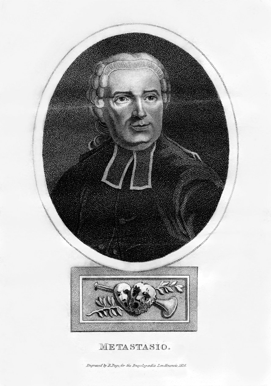 Metastasio olasz költő, 1816. alkotó: R. Page