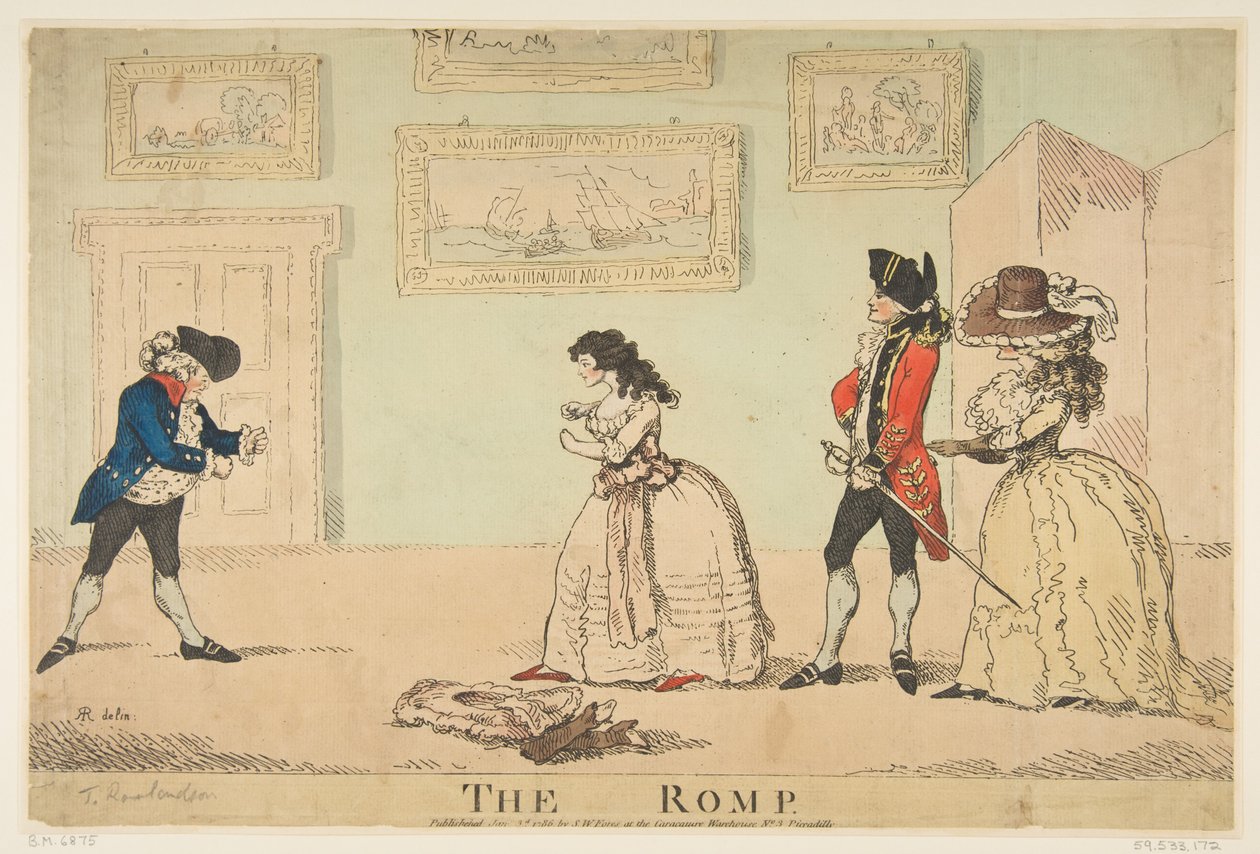 The Romp, 1786. január 3. alkotó: R Rushworth