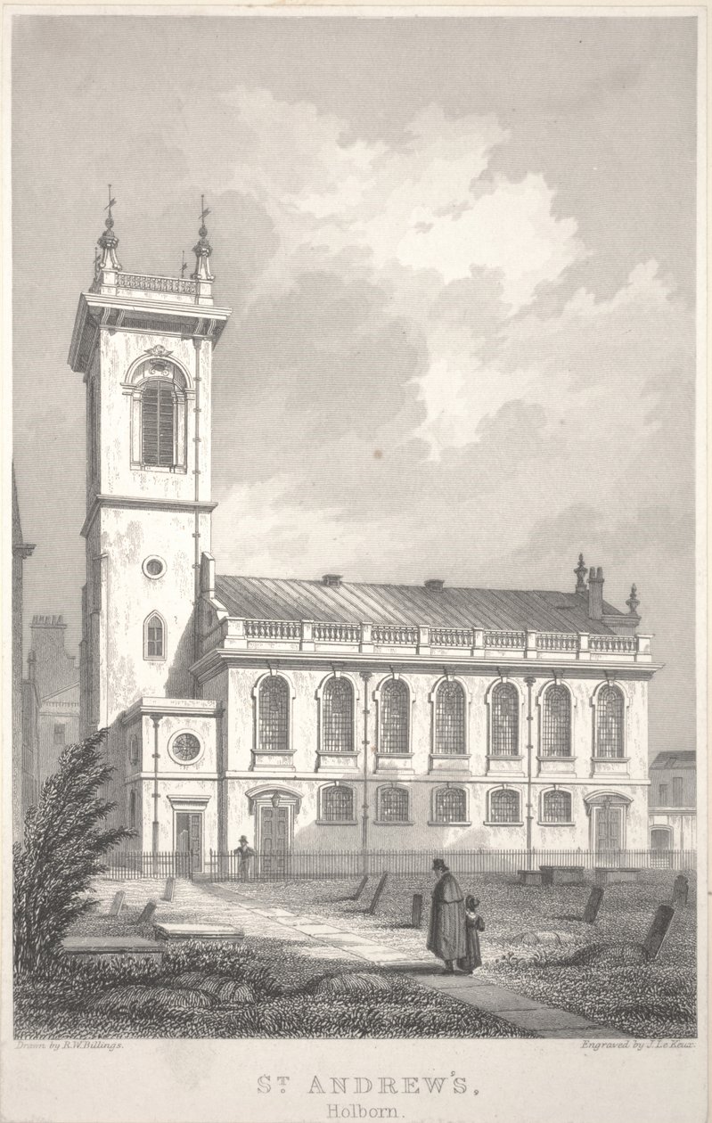 Szent András Holborn alkotó: R. W. Billings