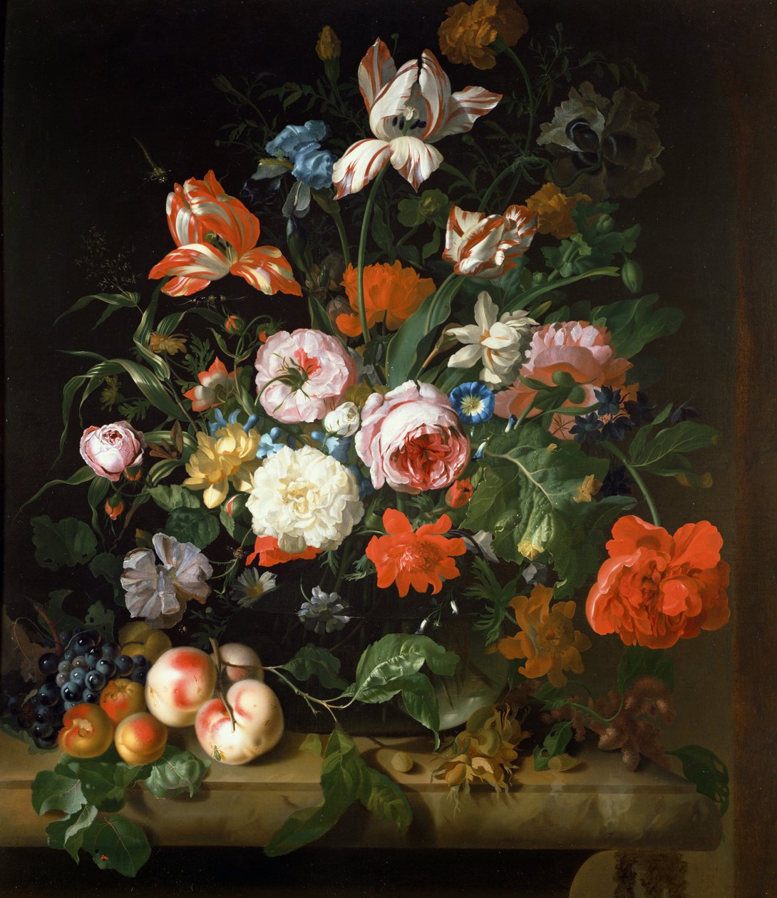 Csendélet virágokkal alkotó: Rachel Ruysch