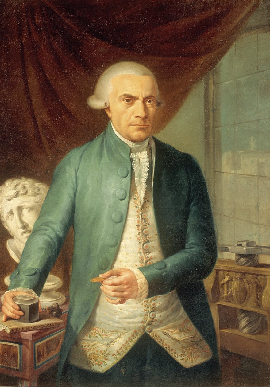 Gerónimo Antonio Gil portréja alkotó: Rafael Ximeno y Planes
