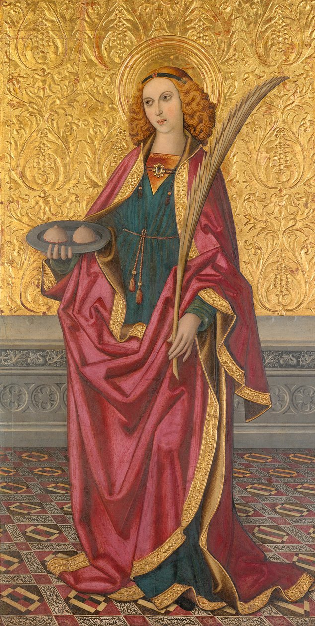 Szent Ágota alkotó: Rafael Vergós