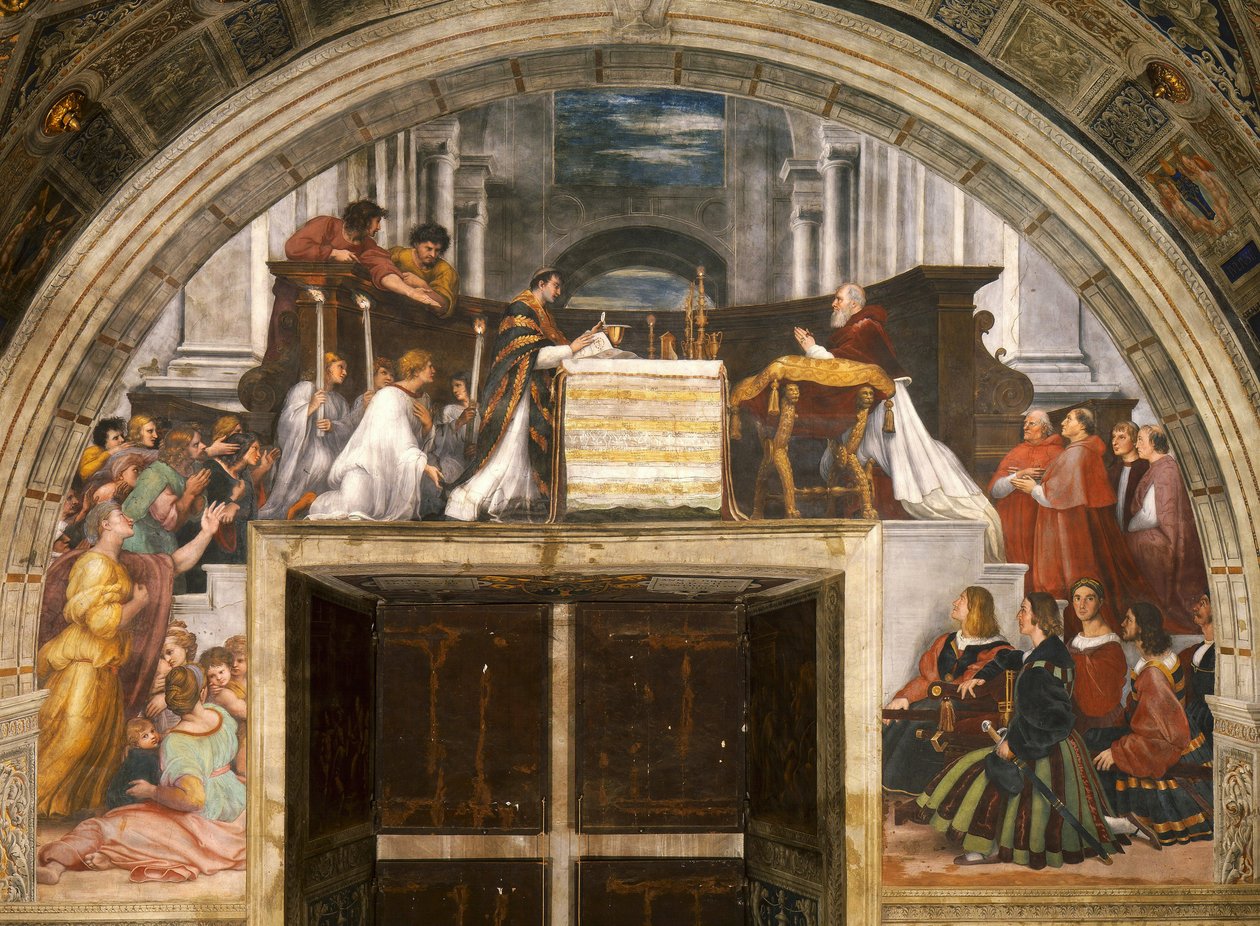 Bolsena mise alkotó: Raffaello Sanzio Raphael