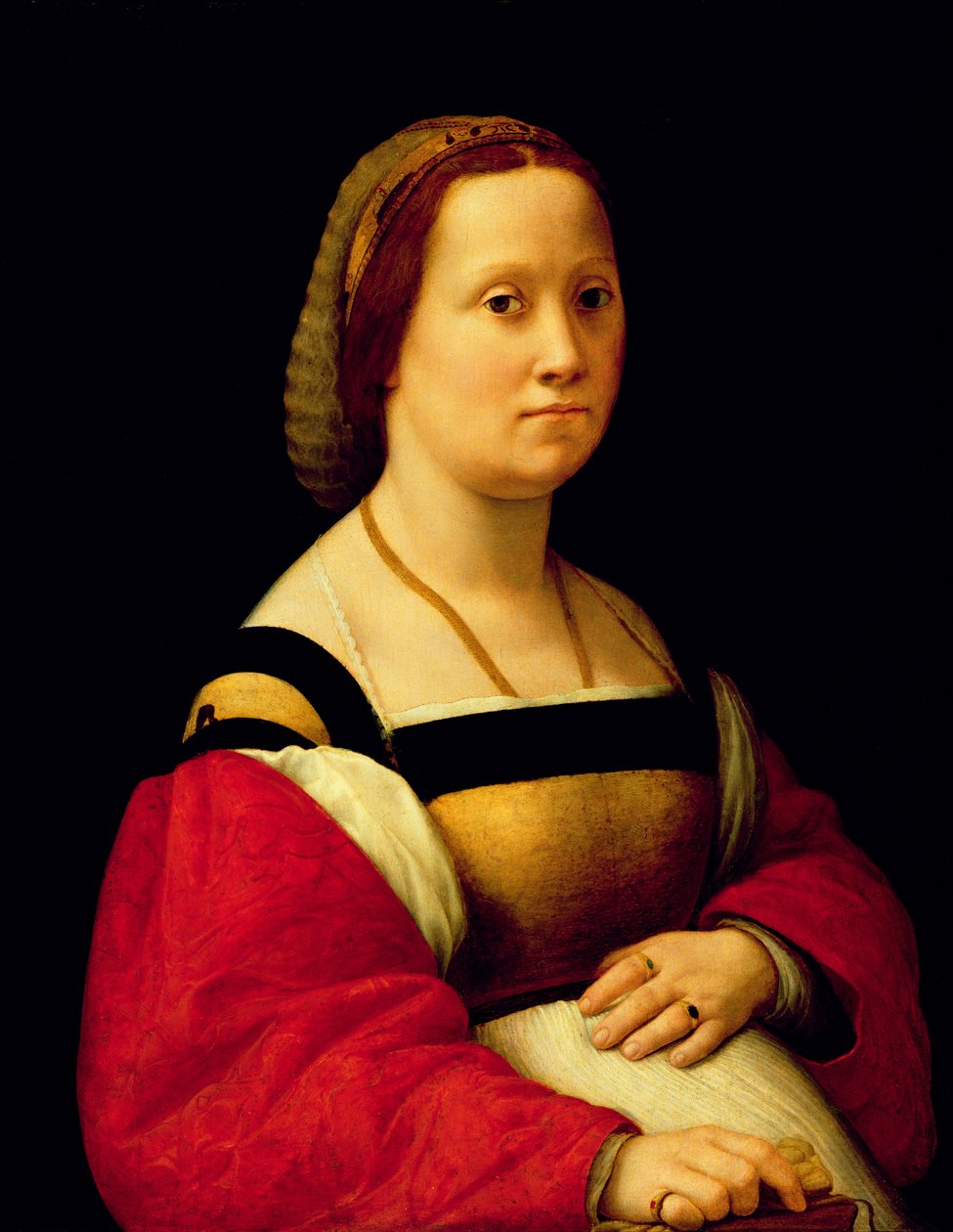 A terhes nő, La Donna Gravida, 1505-2007 körül alkotó: Raffaello Sanzio Raphael