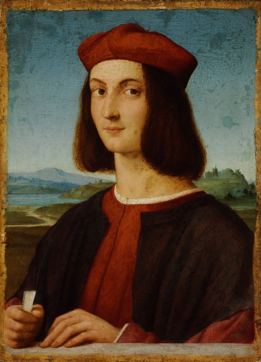 Pietro Bembo arcképe alkotó: Raffaello Sanzio Raphael